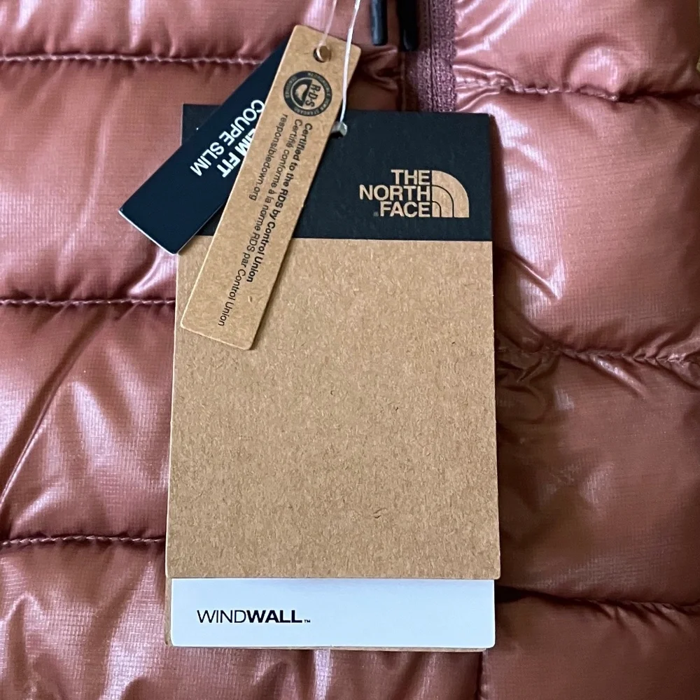 NWT - North Face Sierra Peak Down Jacket In Marron Purple XS - Picture 10 of 12